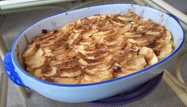 Apple Quark Bake