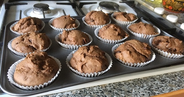 chocolate muffins