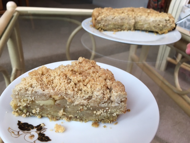 Apple Crumble-Cake