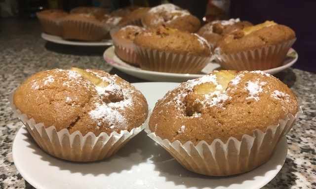 Apple and Almond Cupcakes