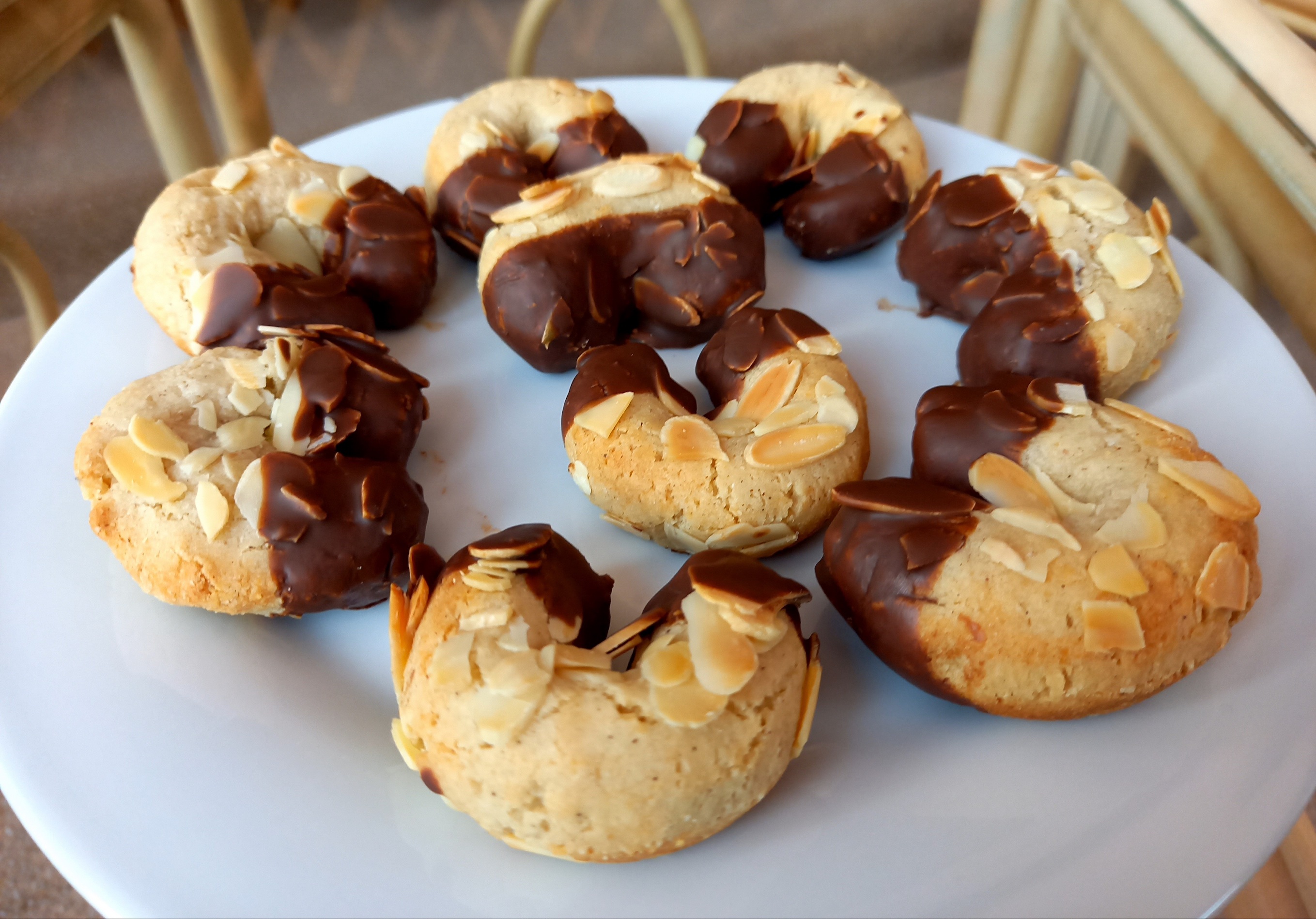 Almond Marzipan Cookies