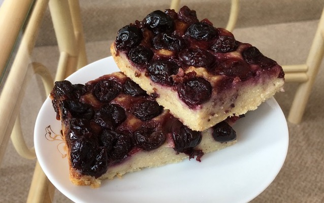 cherry tofu bake